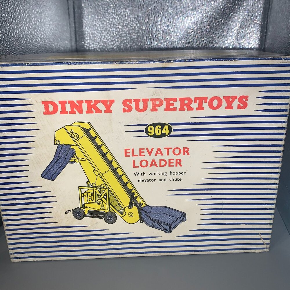Vintage Dinky Supertoys 1:50  964 Elevator Loader WITH ORIGINAL BOX